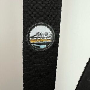 Patagonia running festival Black lanyard